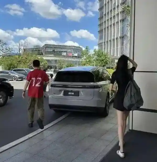 李想夫妇现身山姆超市，全程低头刷手机引热议